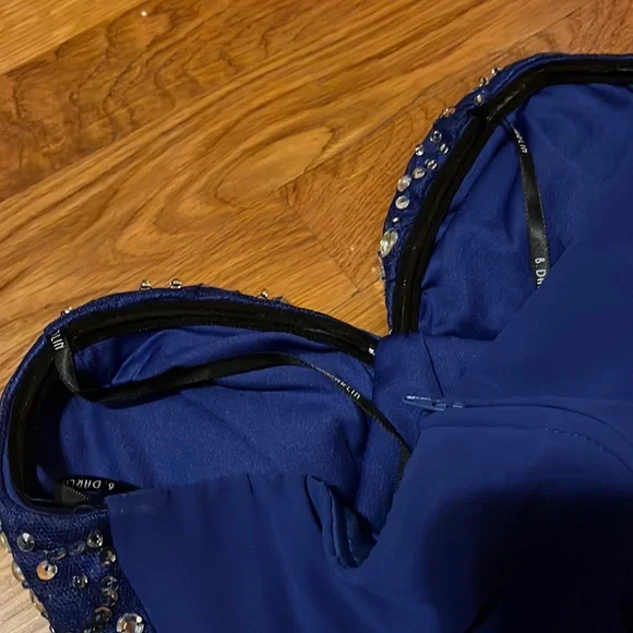 B.Darlin Strapless Dress Size 7/8 - Picture 7 of 12